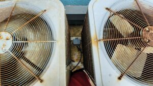 air conditioning units with corrosion